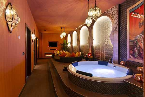 Luxe privé sauna